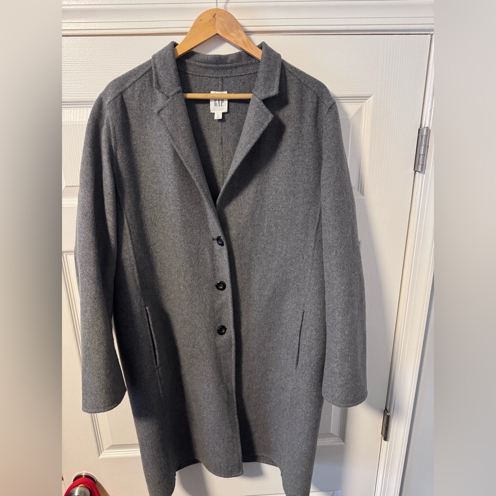 GAP Gray Women's Coat - Picture 4 of 4